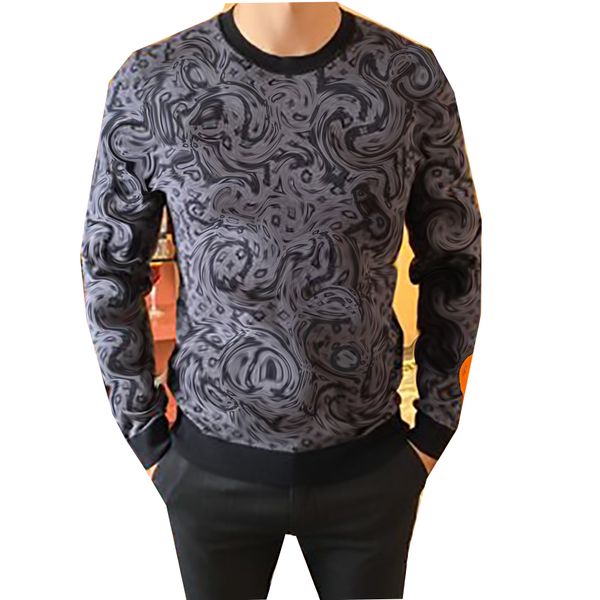 designer brand men's fashion sweaters are soft and comfortable on upper body suitable for autumn winter the design is generous fashiona, White;black
designer brand men's fashion sweaters are soft and comfortable on upper body suitable for autumn winter the design is generous fashiona, White;black