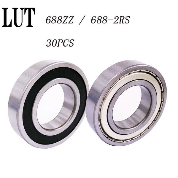 bearings 30pcs 688zz 688 2rs 688z metal sealed deep groove radial ball bearing 8 x 16 5mm
bearings 30pcs 688zz 688 2rs 688z metal sealed deep groove radial ball bearing 8 x 16 5mm