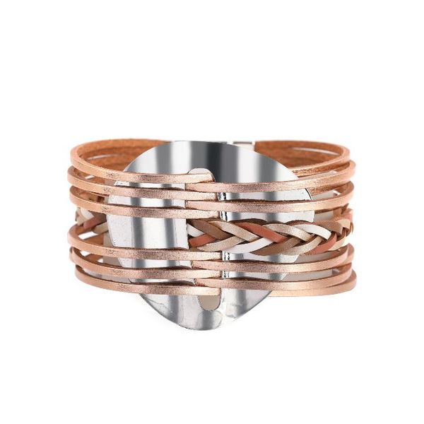 bangle ornapeadia 2021 fashion girls bracelet for women multi-layer leather woven geometric accessories wholesale, Black
bangle ornapeadia 2021 fashion girls bracelet for women multi-layer leather woven geometric accessories wholesale, Black