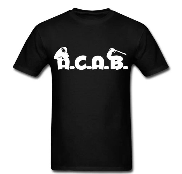 ac ab revolution revolt fight back government crush cops police t-shirt, White;black
ac ab revolution revolt fight back government crush cops police t-shirt, White;black