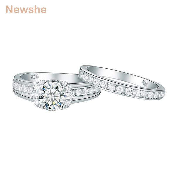 cluster rings she 2 pcs wedding solid 925 sterling silver 1.5 ct round cz eternity engagement ring bridal set for women1r0054, Golden;silver
cluster rings she 2 pcs wedding solid 925 sterling silver 1.5 ct round cz eternity engagement ring bridal set for women1r0054, Golden;silver