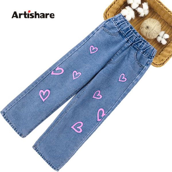 jeans girl heart pattern for girls casual style children spring autumn children's clothes 6 8 10 12 14, Blue
jeans girl heart pattern for girls casual style children spring autumn children's clothes 6 8 10 12 14, Blue