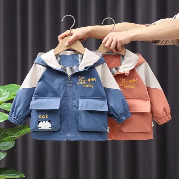 spring autumn kids coats clothes fashion baby boys jacket cartoon cat print long sleeve hooded outerwear children clothing jackets, Blue;gray
spring autumn kids coats clothes fashion baby boys jacket cartoon cat print long sleeve hooded outerwear children clothing jackets, Blue;gray
