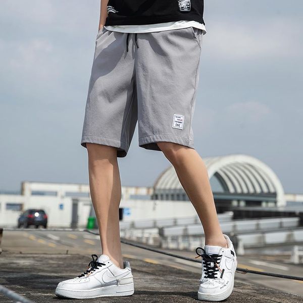 men's 2021 summer baggy casual shorts male straight thin pants loose knee lenght solid fashion short trousers, Black
men's 2021 summer baggy casual shorts male straight thin pants loose knee lenght solid fashion short trousers, Black