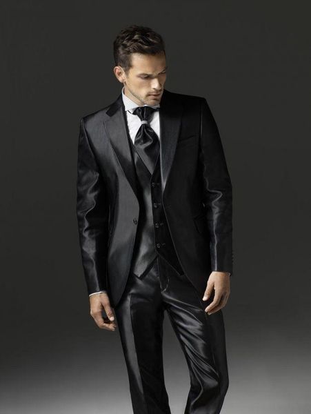men's suits & blazers latest fashion style one button black groom tuxedos groomsmen wedding prom bridegroom (jacket+pants+vest+tie), White;black
men's suits & blazers latest fashion style one button black groom tuxedos groomsmen wedding prom bridegroom (jacket+pants+vest+tie), White;black