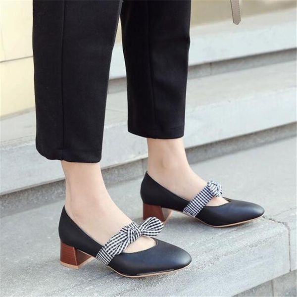 dress shoes pxelena woman mary janes plaid bowknot square toe chunky block med heel pumps ladies casual leisure 2021 plus size, Black
dress shoes pxelena woman mary janes plaid bowknot square toe chunky block med heel pumps ladies casual leisure 2021 plus size, Black