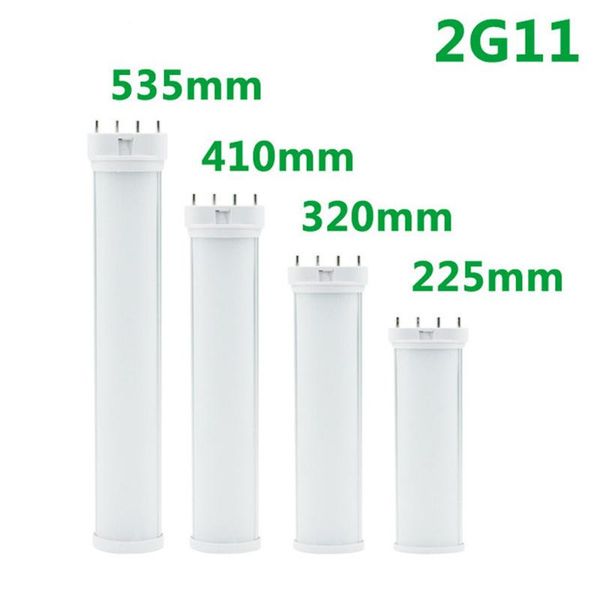bulbs 12w 15w 18w 25w 30w 2g11 led tube light pll lamp pl bar 4pin smd diffused cover 85-265v cold/nature/warm white