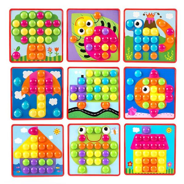 kids 3d puzzles toy colorful buttons assembling mushrooms nails kit baby mosaic composite picture puzzles board educational toy
kids 3d puzzles toy colorful buttons assembling mushrooms nails kit baby mosaic composite picture puzzles board educational toy