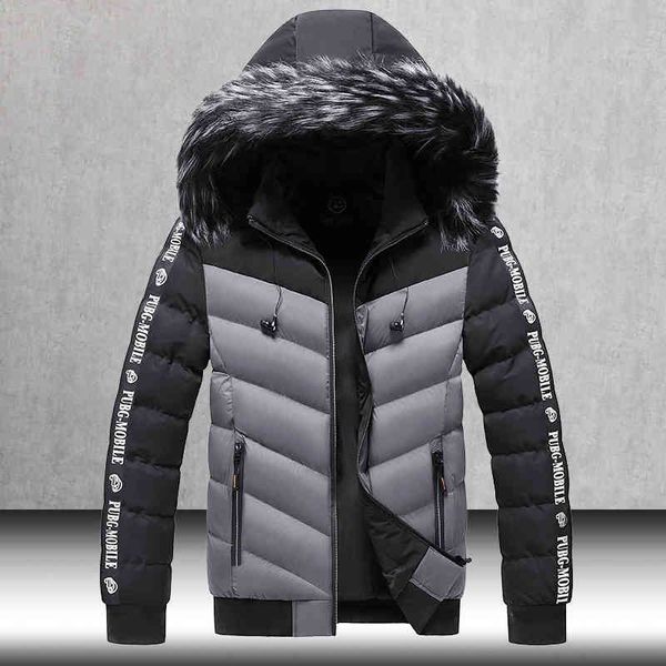 winter et men 2021 fur collar hooded thick warm cotton outwear patchwork parka and coats windbreaker parkas male m-5xl, Black
winter et men 2021 fur collar hooded thick warm cotton outwear patchwork parka and coats windbreaker parkas male m-5xl, Black