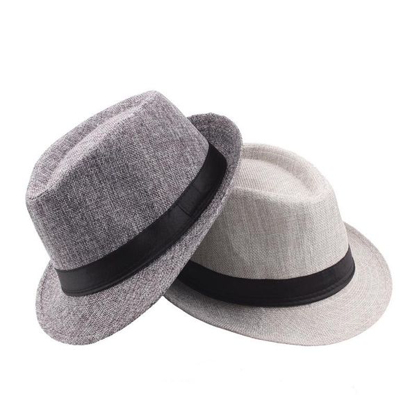 wide brim hats 2021 spring summer retro men's fedoras jazz plaid hat bowler classic version chapeau, Blue;gray
wide brim hats 2021 spring summer retro men's fedoras jazz plaid hat bowler classic version chapeau, Blue;gray