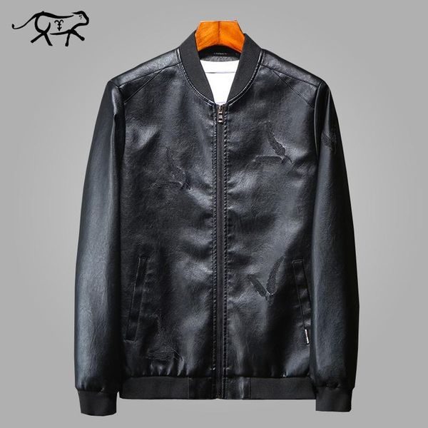 men's fur & faux leather jacket men spring autumn pu motorcycle jackets man stand collar casual slim fit coats male outerwear m-4xl, Black
men's fur & faux leather jacket men spring autumn pu motorcycle jackets man stand collar casual slim fit coats male outerwear m-4xl, Black