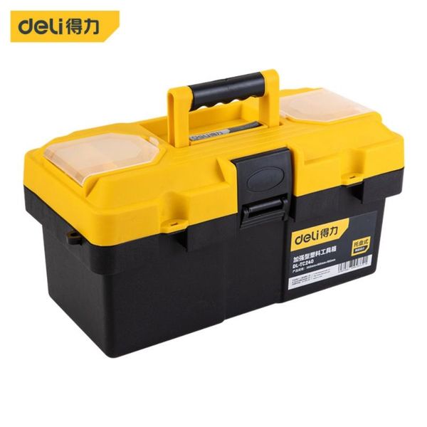 tool organizers deli reinforced tools box thickened pp plastic storage case car multi-function repair household hardware
tool organizers deli reinforced tools box thickened pp plastic storage case car multi-function repair household hardware