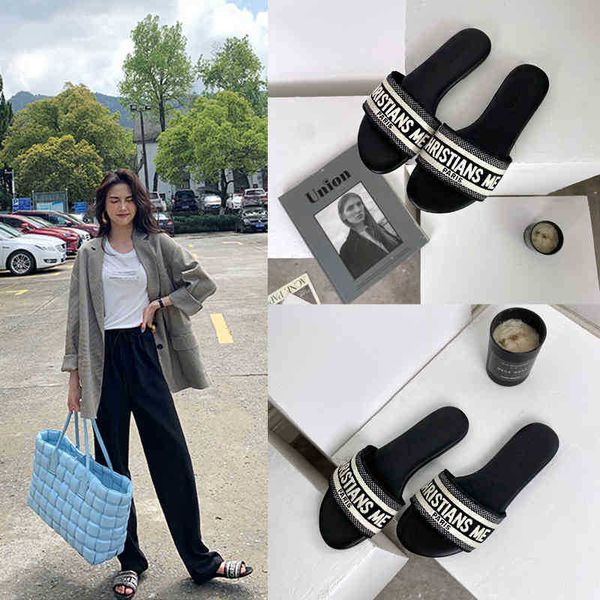 slippers sandals net red anna with d family 2021 new summer old flower flat bottom embroidered letters, fashionable slippers for womenzly, Black
slippers sandals net red anna with d family 2021 new summer old flower flat bottom embroidered letters, fashionable slippers for womenzly, Black