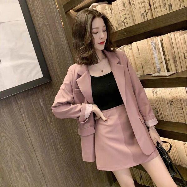 fashion retro solid blazer 2 womens dresses piece set single breasted jacket pencil slim mini skirt suit female office ladies, White
fashion retro solid blazer 2 womens dresses piece set single breasted jacket pencil slim mini skirt suit female office ladies, White