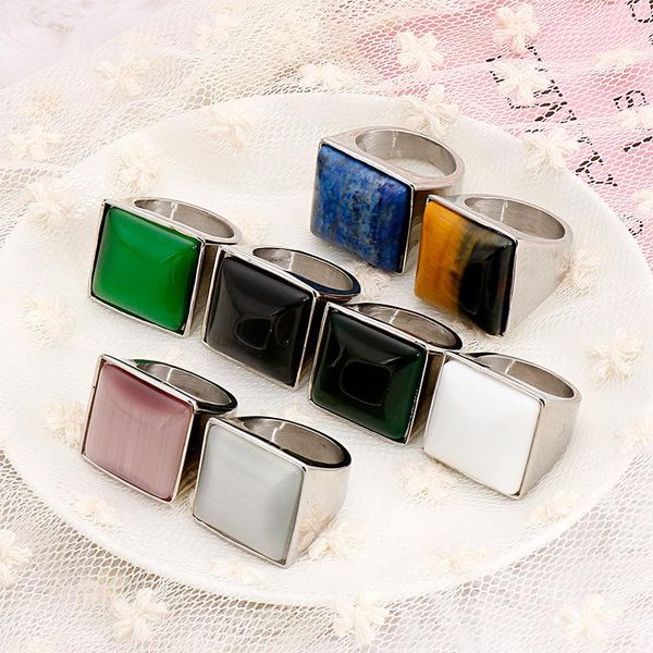 wedding rings wholesale natural stone titanium steel accessories jewel ring fashion jewelry lover valentine lovers couples party gifts, Slivery;golden
wedding rings wholesale natural stone titanium steel accessories jewel ring fashion jewelry lover valentine lovers couples party gifts, Slivery;golden