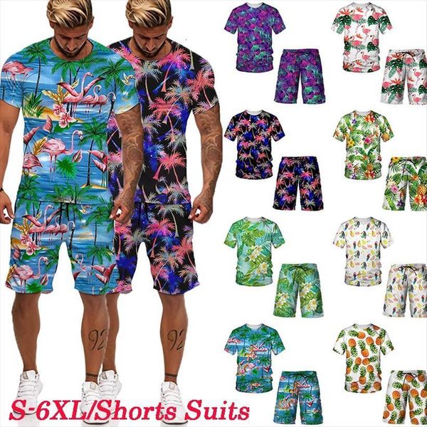 hawaiian sets printing summer mens tracksuit short sleeve t shirt beach shorts streetwear casual suit 2 pcs fashion cool clothes, Gray
hawaiian sets printing summer mens tracksuit short sleeve t shirt beach shorts streetwear casual suit 2 pcs fashion cool clothes, Gray