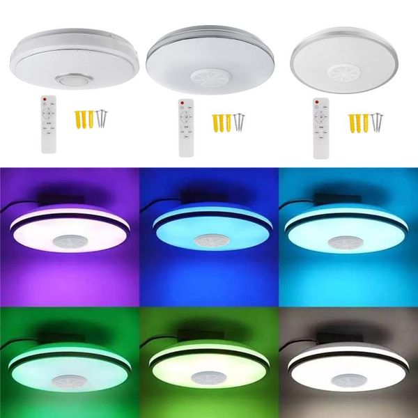 ceiling lights smart led light bluetooth music speaker rgb with remote 
ceiling lights smart led light bluetooth music speaker rgb with remote