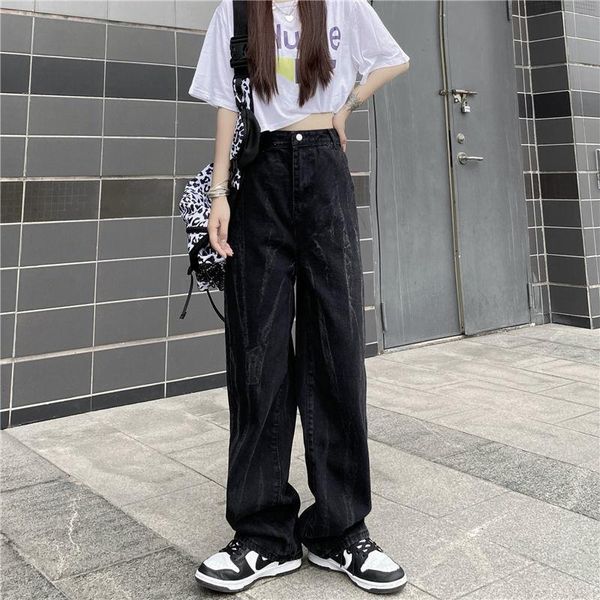 women's jeans black tie dye girl funny pants fashion trousers harajuku high street denim bagge autumn korean boyfriend punk femme, Blue
women's jeans black tie dye girl funny pants fashion trousers harajuku high street denim bagge autumn korean boyfriend punk femme, Blue