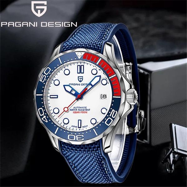 wristwatches 2021 pagani design men's mechanical watch automatic date luxury waterproof sapphire japan nh35a clock men, Slivery;brown
wristwatches 2021 pagani design men's mechanical watch automatic date luxury waterproof sapphire japan nh35a clock men, Slivery;brown