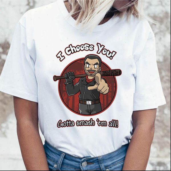 negan womens t shirts shirt funny ulzzang for graphic harajuku women clothing tshirt korean tees female top, White
negan womens t shirts shirt funny ulzzang for graphic harajuku women clothing tshirt korean tees female top, White