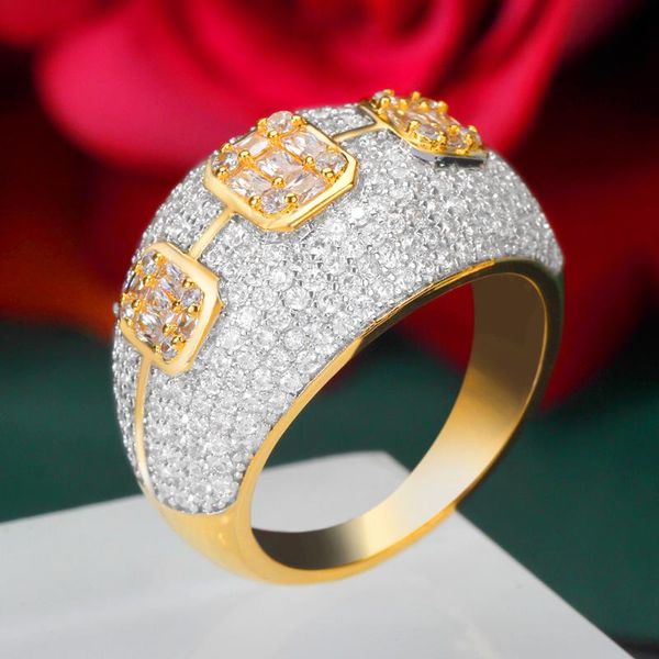 wedding rings bridetalk big cz ring 18k gold pave cubic zircon luxury engagement band for women party bridal jewelry accessory, Slivery;golden
wedding rings bridetalk big cz ring 18k gold pave cubic zircon luxury engagement band for women party bridal jewelry accessory, Slivery;golden
