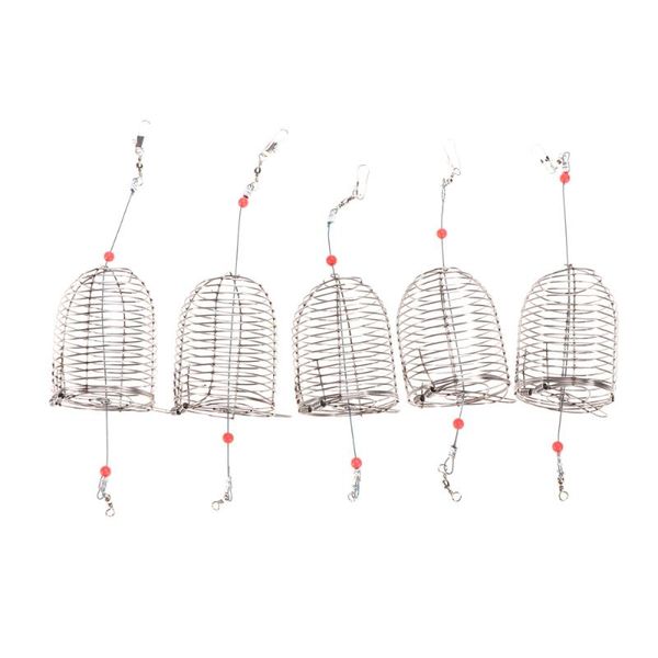 stainless steel fishing bait cage lure trap basket feeder holder tackle - size accessories
stainless steel fishing bait cage lure trap basket feeder holder tackle - size accessories