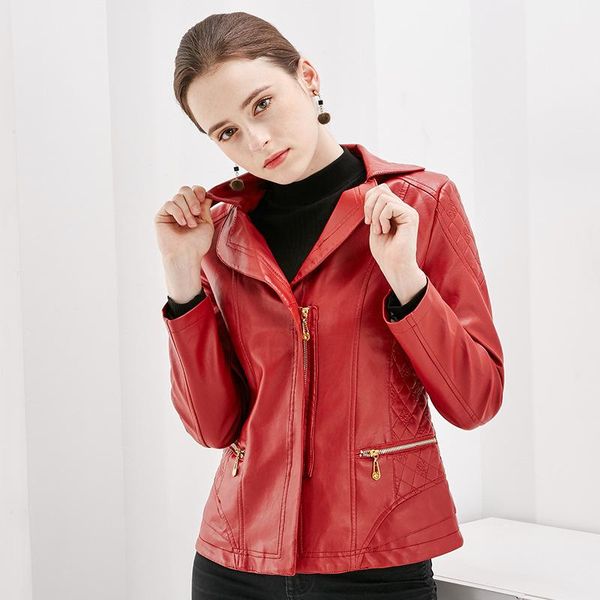 women's leather & faux lguc.h 2021 biker jacket woman slim fashion women large size coat female clothes ladies coats plus red black
women's leather & faux lguc.h 2021 biker jacket woman slim fashion women large size coat female clothes ladies coats plus red black