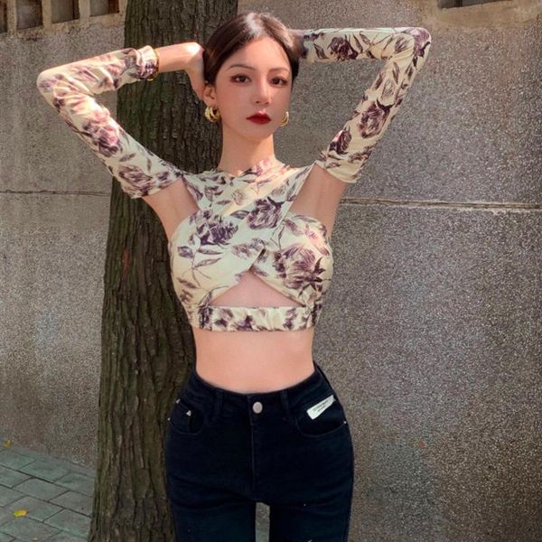 summer hollow out print tees women's clothing crop style club hipster fashion brand ladies t shirts floral t-shirt, White
summer hollow out print tees women's clothing crop style club hipster fashion brand ladies t shirts floral t-shirt, White