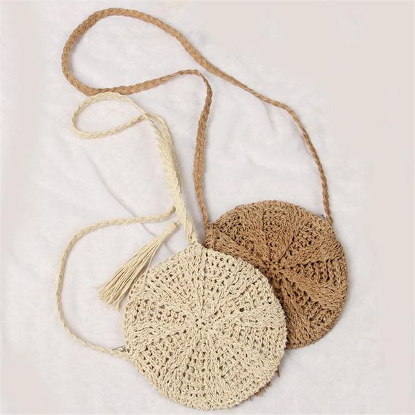 casual round bag straw summer woven women's shoulder portable messenger beach y94 duffel bags
casual round bag straw summer woven women's shoulder portable messenger beach y94 duffel bags