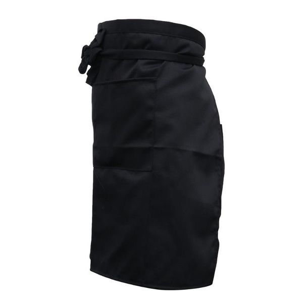 aprons universal women men kitchen cooking waist apron short waiter with double pockets (black)
aprons universal women men kitchen cooking waist apron short waiter with double pockets (black)