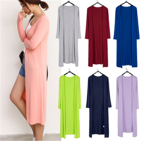 women's sweaters korean womens casual long modal cotton sweater cardigan soft comfortable strong simple solid size loose thin twvo, White;black
women's sweaters korean womens casual long modal cotton sweater cardigan soft comfortable strong simple solid size loose thin twvo, White;black