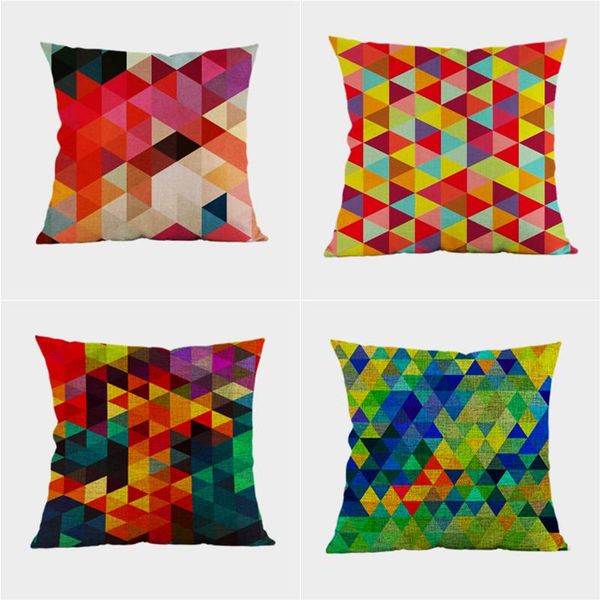 cushion/decorative pillow retro geometric color cushion cover cotton linen crystal lattice home deocrative pillows for sofa cojines pillowca
cushion/decorative pillow retro geometric color cushion cover cotton linen crystal lattice home deocrative pillows for sofa cojines pillowca
