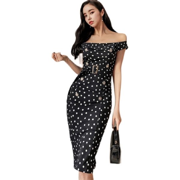 off shoulder dress black korean ladies summer sleeveless bodycon office party tight dresses for women 210530, Black;gray
off shoulder dress black korean ladies summer sleeveless bodycon office party tight dresses for women 210530, Black;gray