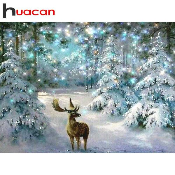 diamond painting huacan art deer kits 5d mosaic cross stitch winter embroidery decor for home
diamond painting huacan art deer kits 5d mosaic cross stitch winter embroidery decor for home