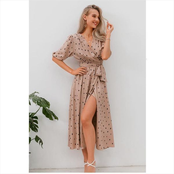 bohemian summer polka dot womens dresses elegant puff sleeve a line v neck sash streetwear shirt retro maxi party, Black;gray
bohemian summer polka dot womens dresses elegant puff sleeve a line v neck sash streetwear shirt retro maxi party, Black;gray