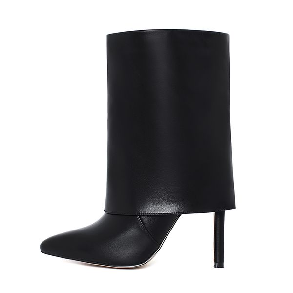womens pointed toe slip-on ankle boots matte black pu leather stiletto high heels trouser tube boots fashion for autumn
womens pointed toe slip-on ankle boots matte black pu leather stiletto high heels trouser tube boots fashion for autumn
