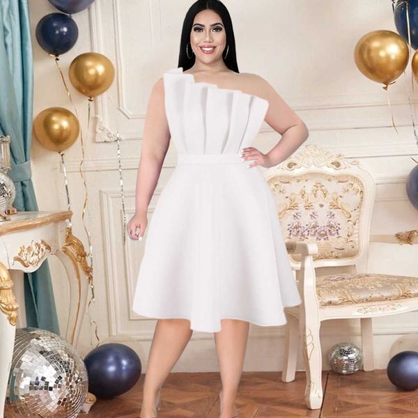 pink one shoulder dress plus size 3xl high waist ruffles pleated evening birthday party dresses for women summer tunic outfits, Black
pink one shoulder dress plus size 3xl high waist ruffles pleated evening birthday party dresses for women summer tunic outfits, Black