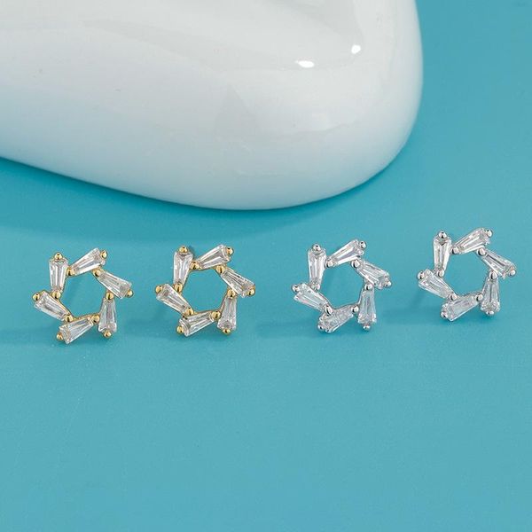 zircon windmill stud earrings for women tiny girl geometric children day gift daughter jewelry, Golden;silver
zircon windmill stud earrings for women tiny girl geometric children day gift daughter jewelry, Golden;silver