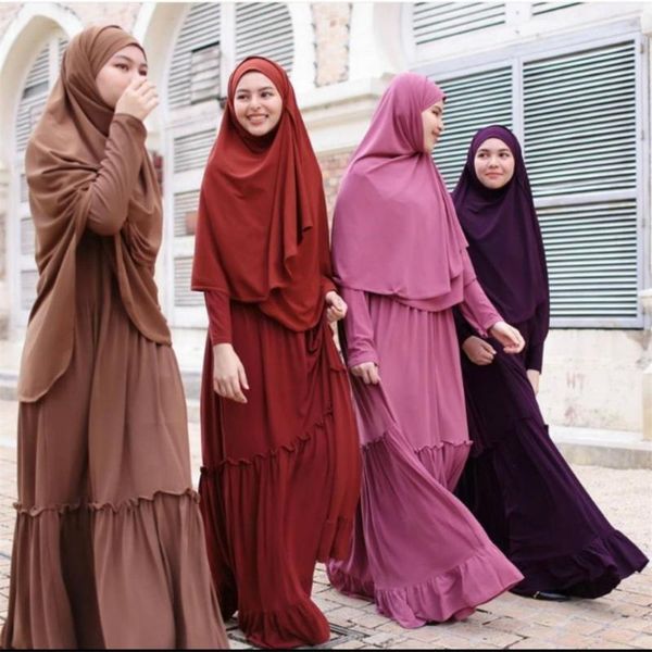 siskakia maxi dress autumn 2021 muslim khimar malaysia turkish islamic worship robe+headscarf solid milk silk arabic clothes casual dresses, Black;gray
siskakia maxi dress autumn 2021 muslim khimar malaysia turkish islamic worship robe+headscarf solid milk silk arabic clothes casual dresses, Black;gray
