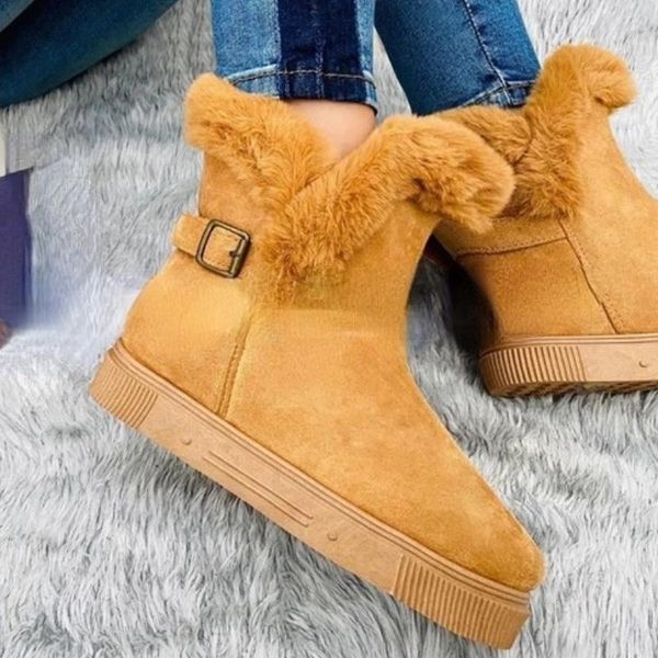 boots fashion women's snow shoes outdoor ladies autumn winter casual keep warm breathable slip-on wedges thermal, Black
boots fashion women's snow shoes outdoor ladies autumn winter casual keep warm breathable slip-on wedges thermal, Black