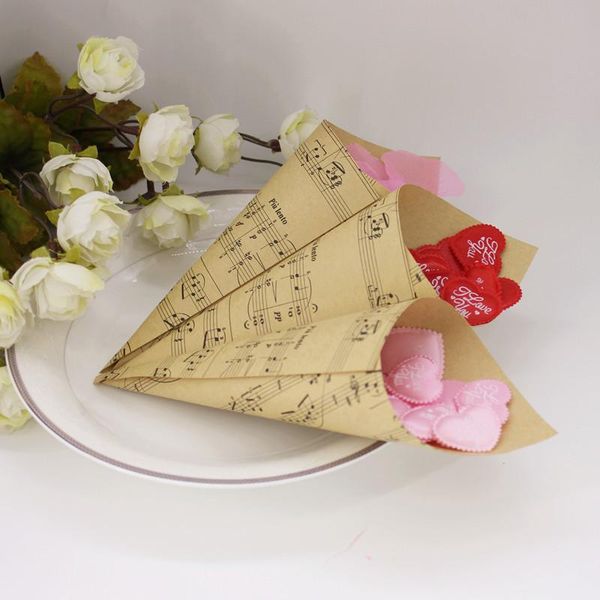 gift wrap 100 x creative brown musical notes diy wedding favors kraft paper cones candy boxes ice cream party box giveaways
gift wrap 100 x creative brown musical notes diy wedding favors kraft paper cones candy boxes ice cream party box giveaways