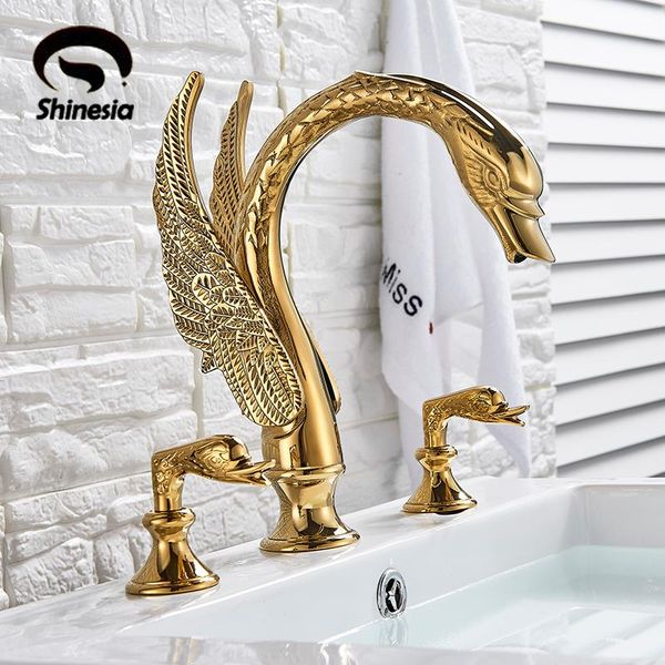 shinesia golden swan basin faucet luxury bathroom vessel sink deck mounted and cold water mixer tap soild copper 4 colors faucets
shinesia golden swan basin faucet luxury bathroom vessel sink deck mounted and cold water mixer tap soild copper 4 colors faucets