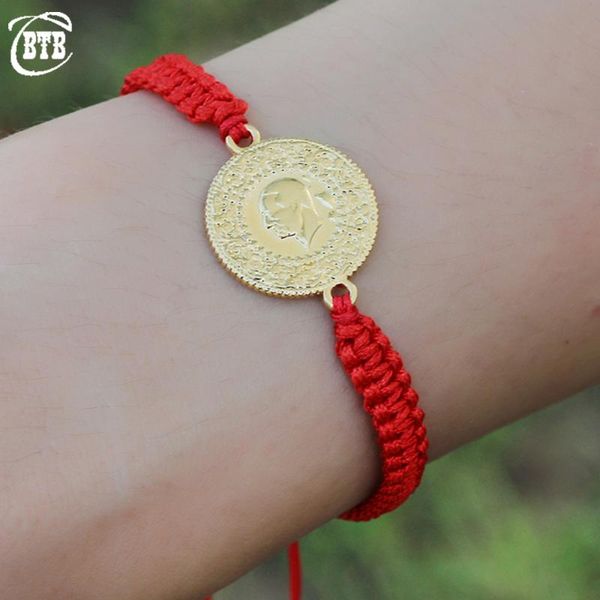 charm bracelets islamic muslim hand woven turkish gold coin women bracelet adjustable lucky wedding wholesale, Golden;silver
charm bracelets islamic muslim hand woven turkish gold coin women bracelet adjustable lucky wedding wholesale, Golden;silver