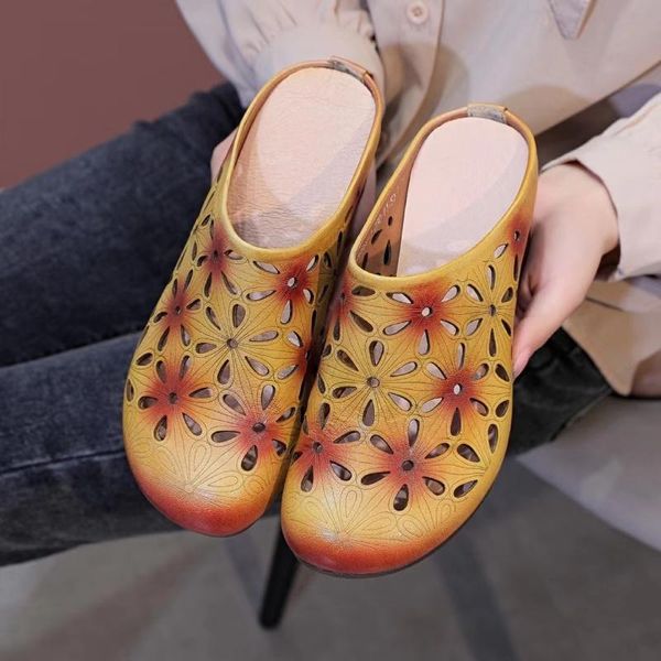 tilocow summer retro mules for women hollow slingback platform slippers female shoes woman casual wrap toe heel floral footwear, Black
tilocow summer retro mules for women hollow slingback platform slippers female shoes woman casual wrap toe heel floral footwear, Black