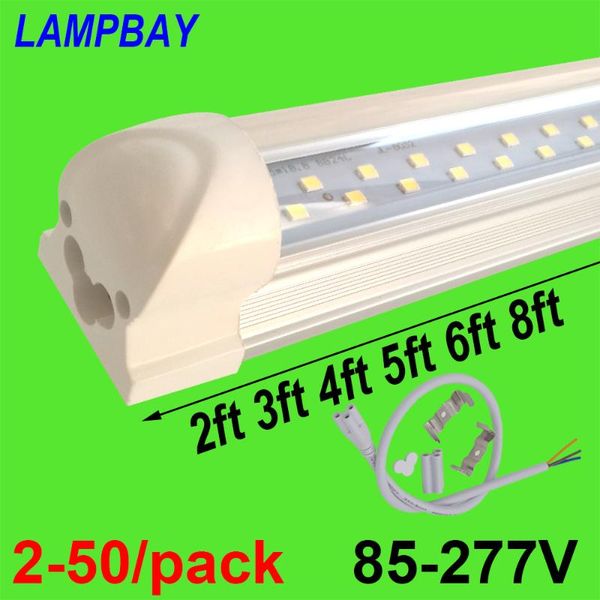 bulbs 2-50/pack double row led tube lights 2ft 3ft 4ft 5ft 6ft 8ft super bright twin bar lamp t8 integrated bulb fixture with fittings
bulbs 2-50/pack double row led tube lights 2ft 3ft 4ft 5ft 6ft 8ft super bright twin bar lamp t8 integrated bulb fixture with fittings