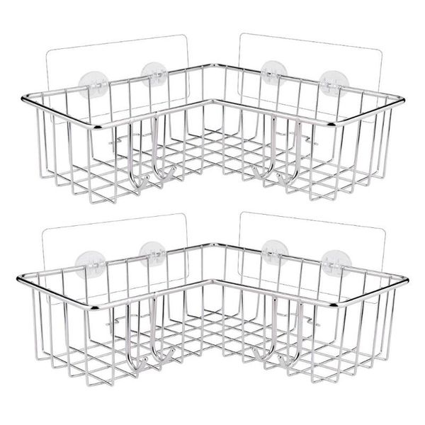 bathroom storage & organization stainless steel shelf organizer corner shower caddy bath hooks kitchen toilet wall hanging rack
bathroom storage & organization stainless steel shelf organizer corner shower caddy bath hooks kitchen toilet wall hanging rack