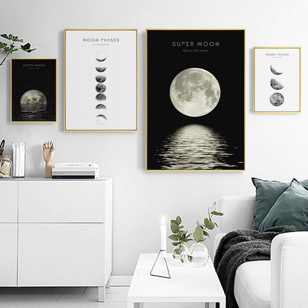 paintings black and white moon canvas minimalist posters prints modern nordic decoration room house wall art pictures
paintings black and white moon canvas minimalist posters prints modern nordic decoration room house wall art pictures