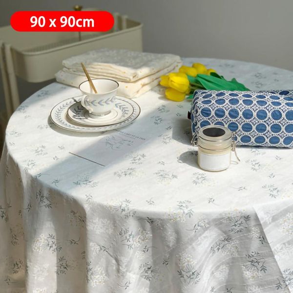 table cloth 90*90cm idyllic fresh lace floral tablecloth printed placemat coffee cover mat
table cloth 90*90cm idyllic fresh lace floral tablecloth printed placemat coffee cover mat