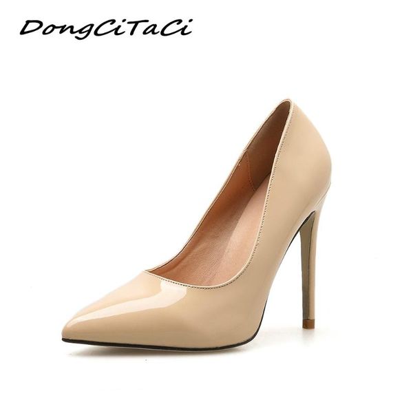 dress shoes dongcitaci 2021 spring wedding party women pumps woman high heels fashion solid nightclub stilettos, Black
dress shoes dongcitaci 2021 spring wedding party women pumps woman high heels fashion solid nightclub stilettos, Black