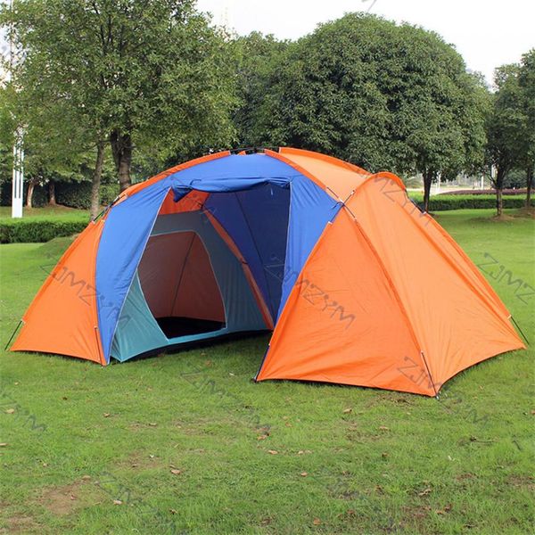 tents and shelters 3-4 person camping tent two bedroom double layer 210d oxford waterproof large family tourist for party hiking 430*220*175
tents and shelters 3-4 person camping tent two bedroom double layer 210d oxford waterproof large family tourist for party hiking 430*220*175